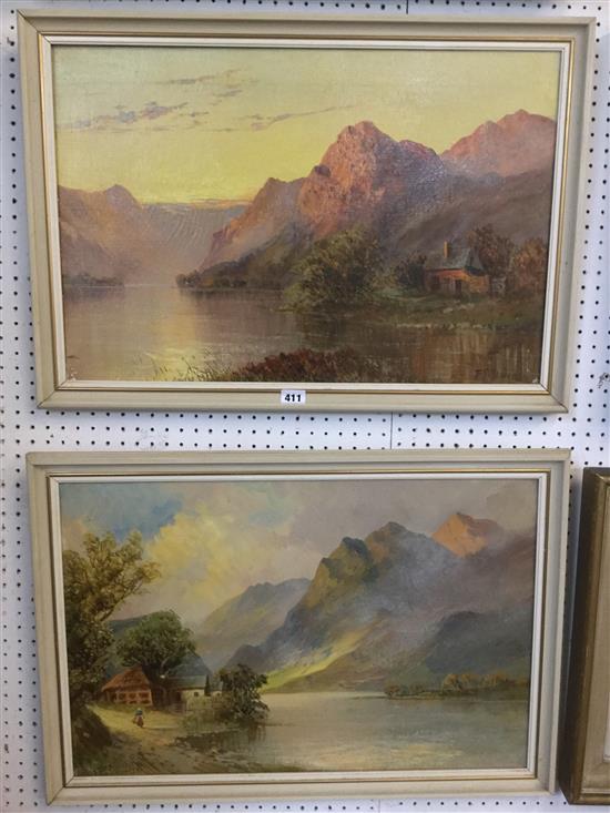 Pair of framed Jamieson oils